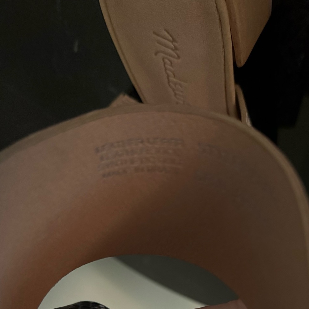 MADEWELL Block Heel Sandals NWOB!!! - Picture 8 of 10